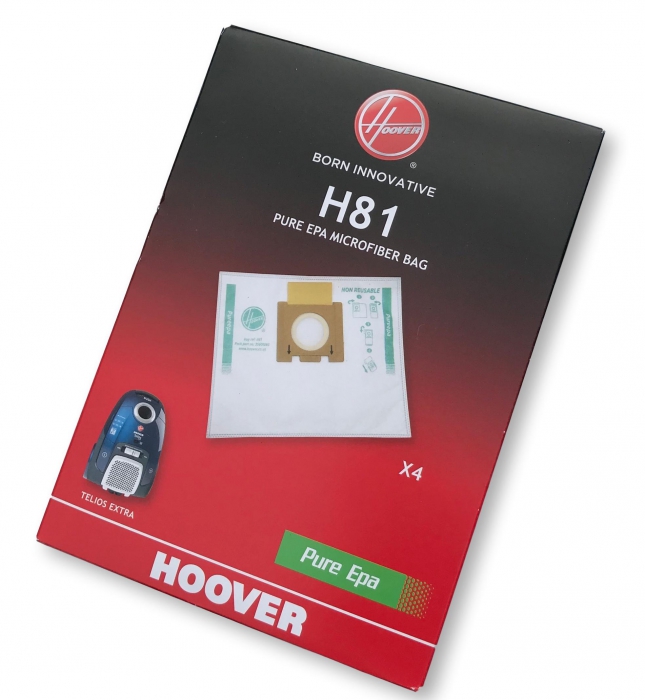 10 sacs aspirateur HOOVER TX50PET - TELIO SEXTRA - Microfibre