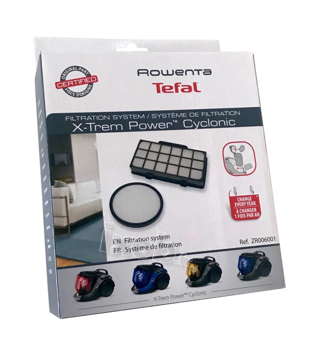 Kit 2 filtres aspirateur ROWENTA RO6971EA - X-TREM POWER CYCLONIC